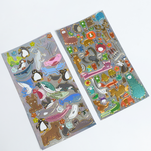 Benutzer definierte Bulk wasserdichte holo graphische Aufkleber Blatt <span class=keywords><strong>3d</strong></span> Logo Vinyl dekorative holo graphische Regenbogen Farbe Laser Hologramm Aufkleber - Product Image 3