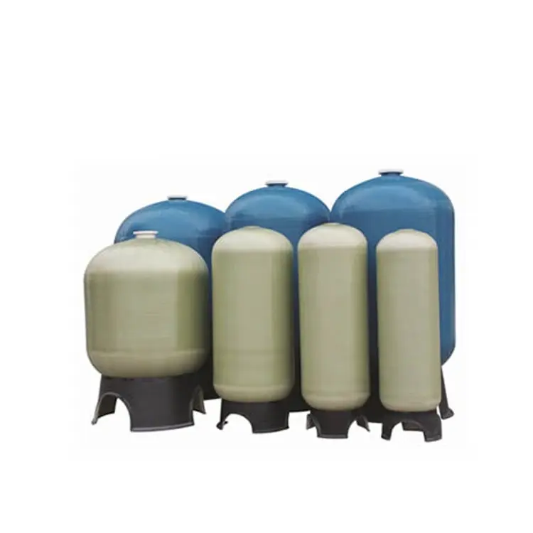 Boiler feedwater Top and bottom 4 inch Opening 2069 2162 2465 2472 Fiberglass FRP Water Filter Tank