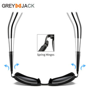 Gafas de Sol Polarizadas para Hombre Greyjack, Montura Metálica Negra TR, Protección UV400, Lentes TAC Tipo 3 - Product Image 2