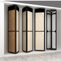 Benutzer definierte drehbare rotierende Keramik Marmor Stein Granit fliesen Display Rack stehen für Showrooms