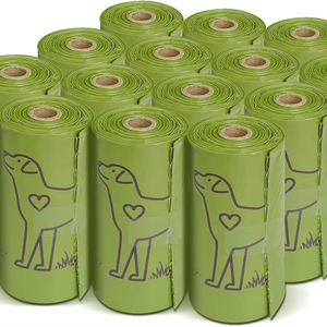 Sacchetti Biodegradabili e Riciclabili per Escrementi <span class=keywords><strong>di</strong></span> Cane Bioborn 2025 con Dispenser Termosaldato, Sacchetti per Rifiuti <span class=keywords><strong>di</strong></span> Animali Domestici - Product Image 1