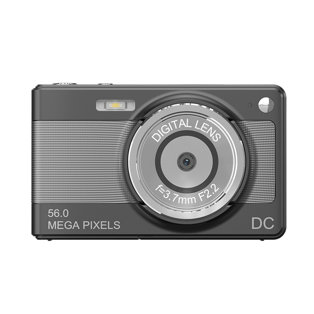Compact Camera Camara Digital Es 2.4inch HD 48MP CCD Rotary Screen Digicam Mirrorless 1080p Digital Video Cameras for Kids
