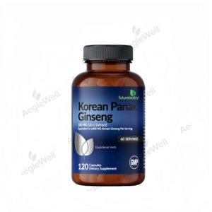 AegleWell Koreaanse Rode Panax Ginseng Capsules met Ashwagandha, Rode Biet, Groene Thee Extract, Ashwagandha Supplementen Capsules - Product Image 1