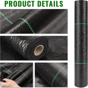 Tissu de désherbage des légumes agricoles perforé et tranché avec couvercle en <span class=keywords><strong>paille</strong></span>-Service de traitement de coupe personnalisé - Product Image 5