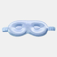 Masque de sommeil 3D en soie de mûrier 100 % pure 22 Momme, contour ergonomique, doux, respirant, cache-yeux ajustable