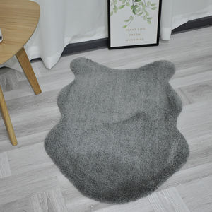 Alfombra peluda esponjosa de piel sintética suave para el hogar, dormitorio, sala de estar, cocina, alfombrilla peluda hecha a máquina, pila de felpa - Product Image 2