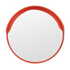 مرآة محدبة دائرية للسلامة المرورية من الفولاذ المقاوم للصدأ للاستخدام الداخلي والخارجي مقاس 28/36/48 بوصة (40/60/80 سم) - Product Image 5