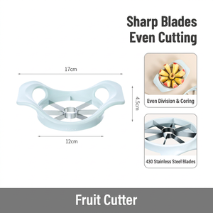 Stainless Steel Apple Corer Slicer 8-Slice with 10.5cm Large Caliber Fruit Cutter with Dual Handle for <b>Kitchen</b> <b>Gadgets</b> Wholesale - Product Image 2