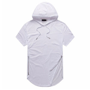 เสื้อยืดแขนสั้นผู้ชายสไตล์ฮิปฮอปทรงโอเวอร์ไซส์ ผ้าถักระบายอากาศใส่สบายสำหรับฤดูร้อน - Product Image 6