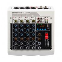 Console de mixage audio Demao USB à prix abordable, mini mixeur avec interface USB, amplificateur 4 canaux