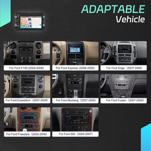 Podofo 7 ''CarPlay autoradio stéréo pour <span class=keywords><strong>Ford</strong></span> F150/<span class=keywords><strong>Focus</strong></span>/Montego/<span class=keywords><strong>Mustang</strong></span> 4 + 64G Android Auto GPS WiFi FM RDS OEM ODM personnalisation - Product Image 2