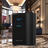 Diffuseur d'huiles essentielles en métal de luxe GAL-5001HF, logo personnalisé, contrôle WiFi, purificateur d'air électrique, pour la maison, l'hôtel, le commerce