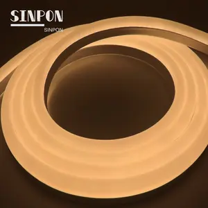 Neon Flex Waterproof 12mm 3Sides IP67 IP68 RGB LED Silicone Tube Small Led Neon Light Custom Strip Neon Flex