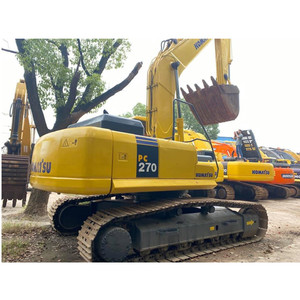 Excavadora de segunda mano sobre orugas Komatsu Pc270 de 27 toneladas, excavadora de orugas de segunda mano KOMATSU de 2. 000 toneladas PC270 de 2. ª generación PC270 de 2. ª tonelada, excavadora de orugas PC270 de 2. ª generación usada de 2. ª generación - Product Image 4