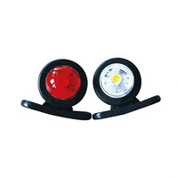 Mini Feu de Position LED Double Face Bicolore 12V 24V IP68 Modèle ZQ-BD-065 pour Camion Remorque Fourgonnette Pick-up Marque LJZ Garantie 1 An