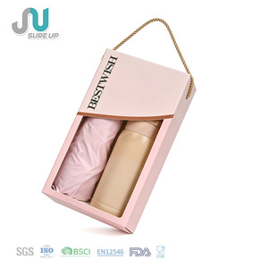 Set de Regalo de Lujo con Termo y Paraguas con Logotipo Personalizado para Mujeres, Clientes Corporativos, Apreciación Empresarial, Venta al Por Mayor - Product Image 3