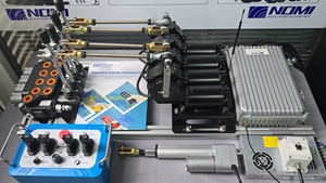 Radiocommande de grue industrielle longue portée 500m NOMI NM-002, système de sécurité à code fixe, poignée ergonomique, chargement USB, étanche - Product Image 4