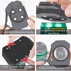 Multi Functional Bottle Opener with Swing Function, Screw Cap, <b>Beer</b> Bottle Opener - Product Image 4