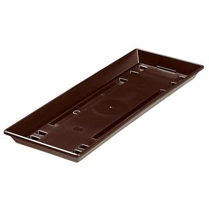 Sous-plateaux pour boîtes à fleurs GELI Standard, lot de 10, en plastique brun, pour pots de plantes, utilisation intérieure et extérieure - Product Image 1