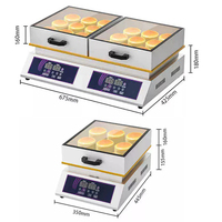 Équipement de cuisine Soufflé commercial Pâtisserie Pan Gâteau Machine Mini Pancake Fluffy Machine