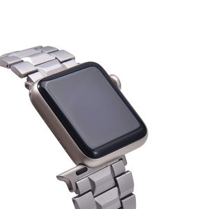 Bracelet de montre en acier inoxydable JAETIUM pour smartwatch, fermoir pliable remplaçable, bracelet en métal durable en titane - Product Image 3