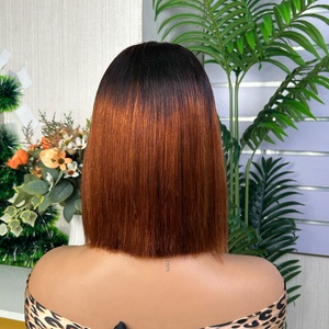 ราคาขายส่ง ขายดี วิกผมบ๊อบ 2*6 ซุปเปอร์ดับเบิ้ลดรอน ผมแท้ 100% - Product Image 5