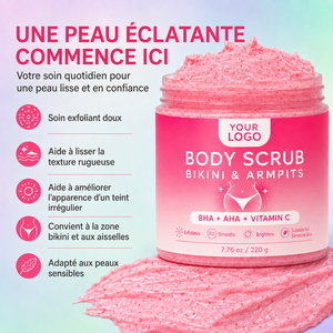 Summer Ready <b>Body</b> <b>Scrub</b> Targets Underarms Dull Rough Texture Brightens Dull Dry For Dry Sensitive Skin Bikini Armpit <b>Body</b> <b>Scrub</b> - Product Image 4