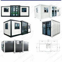 Structure de conteneur mobile capsule au design moderne et populaire, 10/20 pieds, maisonnette préfabriquée, maisonnette Apple, villa pour bureau