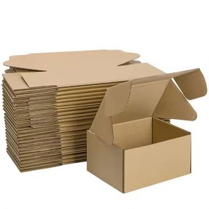 Custom logo Printed Corrugated Packaging Recyclable <b>Box</b> Cardboard Carton <b>Box</b> <b>Shipping</b> Moving Boxes - Product Image 5