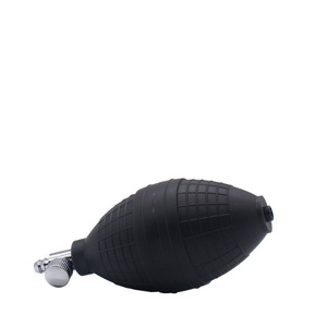 Bola de <span class=keywords><strong>Granada</strong></span> negra Bola inflable Juguete sexual para adultos Accesorio Válvula de metal y válvula de plástico Bola de goma Función múltiple - Product Image 4