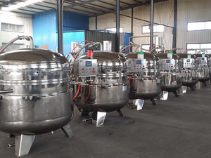 缶詰の豆のための自動缶詰缶生産ライン果物野菜キャンディー洗濯機ビスケット製造機肉スライサー - Product Image 6