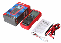 Pabrik Cina Penjualan Laris Uni-t Profesional Mini Rentang Otomatis Lcd Digital Voltmeter Ammeter Multimeter