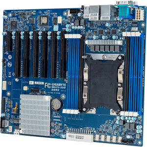 Carte mère serveur Gigabyte MU71-SU0 DDR4 ATX Intel Xeon Scalable 8 DIMM PCIe Gen3 - Product Image 1
