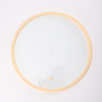 Couvercle de casserole en silicone résistant aux hautes températures, écologique, compatible four, avec bords en silicone, multi-usages, personnalisable