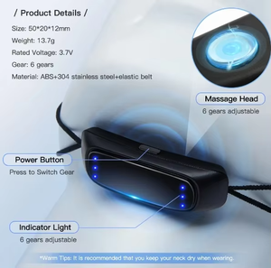 Smart Intervention Pulse Tech AI <span class=keywords><strong>Chip</strong></span> Ergonomie Léger Sommeil Souffle Bien Ronflement Arrêt Électrique - Product Image 5