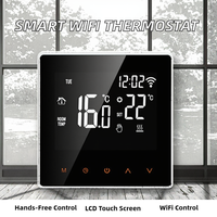 Modul ESP32 Kustom untuk Termostat Cerdas WiFi Boiler Gas, Kontrol Suara Satu Tombol, Layar Sentuh LCD, Pemanas Lantai Elektrik 16A IP33