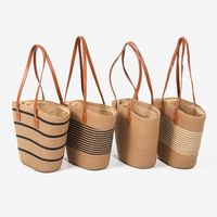 Chapeau de plage en gros pour femmes, ensemble sac et chapeau pour dames, chapeau de soleil d'été tendance, design de créateur