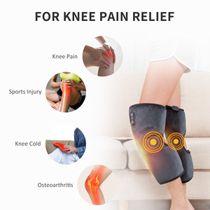 Comfier Riscaldata Ginocchio Brace Wrap con Massaggio, Vibrazione Massager Ginocchio con Riscaldamento Knee Pad per Knekneee Dolore, Gamba - Product Image 2