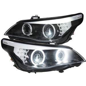 Ojos de Ángel para <span class=keywords><strong>BMW</strong></span> E60 <span class=keywords><strong>523i</strong></span> 525i CCFL, luz de cabeza, aptos para coche Original con Kit HID D1S, Año <span class=keywords><strong>2006</strong></span> - Product Image 3