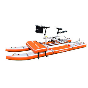 Bateau flottant gonflable portable pliable pour parc aquatique, loisirs aquatiques, 1 personne, bouée flottante gonflable - Product Image 4