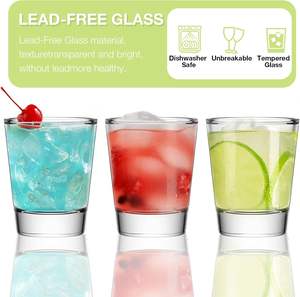 زجاج رصاصات مخصص للمناسبة الترويجية للشركات ، زجاج محفور بشعار مخصص ، زجاج مقذَف - Product Image 6