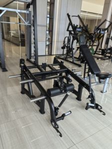 Equipo de gimnasio de fuerza cargada con placa de acero comercial GluteBuilder <span class=keywords><strong>Deadlift</strong></span> Trainer con función para entrenamiento de pecho y espalda - Product Image 3