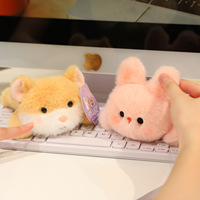 Aimant de réfrigérateur Capybara en peluche, jouet mignon et doux en coton PP, 14 cm, cadeau d'anniversaire pour filles