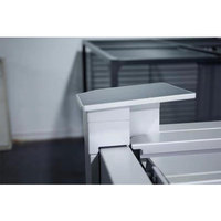 Kit étanche MIA Well Engineered avec toit réglable pour Patio Garden Pegola à persiennes d'extérieur en aluminium