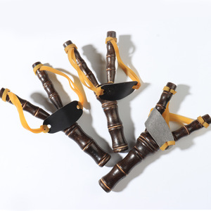 Tirachinas de Bambú, Juguete de Madera para Exteriores, Regalo Educativo Duradero para Niños - Product Image 4