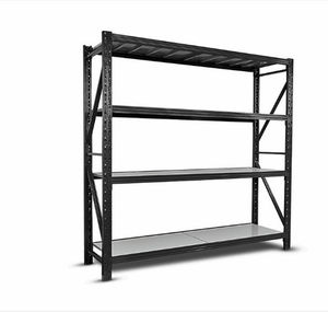 Rayonnage en acier à usage moyen réglable Étagère sans boulon métallique Supports d'entrepôt au sol - Product Image 6