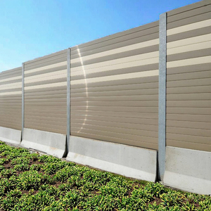 6 feet khung kim loại xử lý nhiệt gỗ phủ giảm tiếng ồn đường cao tốc đường sắt cầu cạn khu dân cư cách âm - Product Image 2