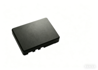 Kit de composants mécaniques en aluminium anodisé noir usinés sur commande par CNC pour l'automatisation et l'électronique