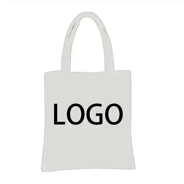 Customized men and women casual reusable large capacity student canvas bag shopping tote