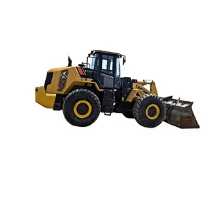 Chargeuse sur pneus 856H jaune, équipement de construction robuste, capacité de charge nominale de 8 tonnes, moteur Cummins, pompe hydraulique MOOG - Product Image 1